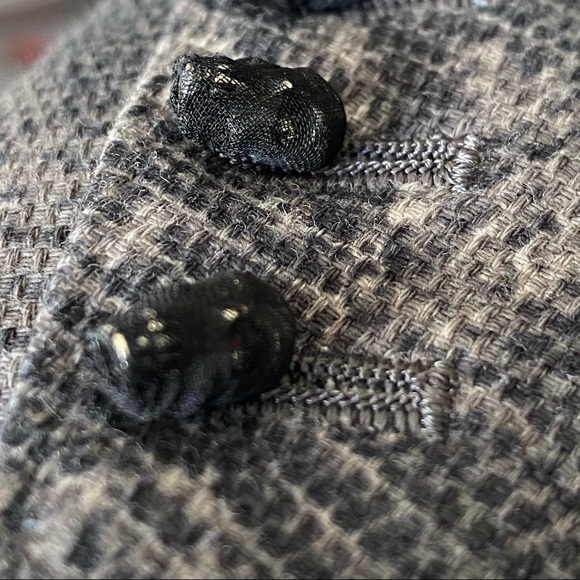 IF SIX WAS NINE Maniac Fited Blazer Jacket Hourglass Reptile Snake Asymmetrical - Picture 5 of 16